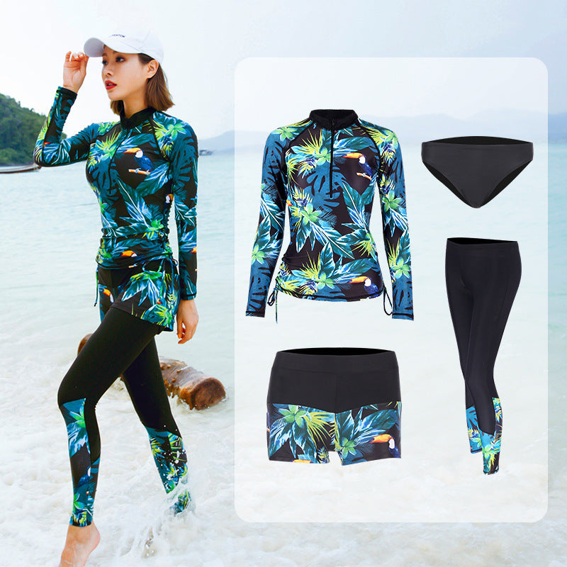 Long-sleeved Trousers Jellyfish Suit Snorkeling Surfing Swimsuit Suit