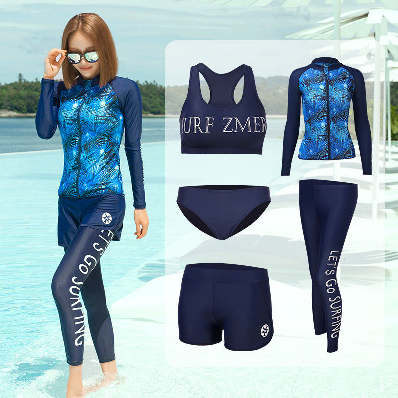 Long-sleeved Trousers Jellyfish Suit Snorkeling Surfing Swimsuit Suit