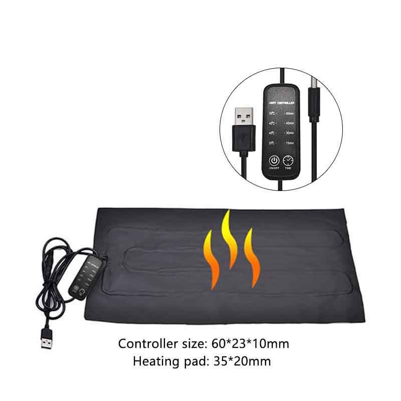 Reptile Heating Pad With Adjustable Thermostat Switch To Warm Pet Bed Pet Heating