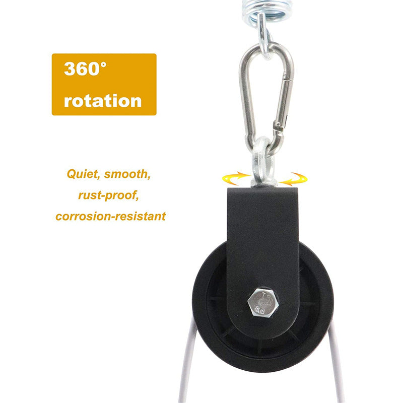 Fitness Equipment Bracket Pulley Mute Hanging Wheel