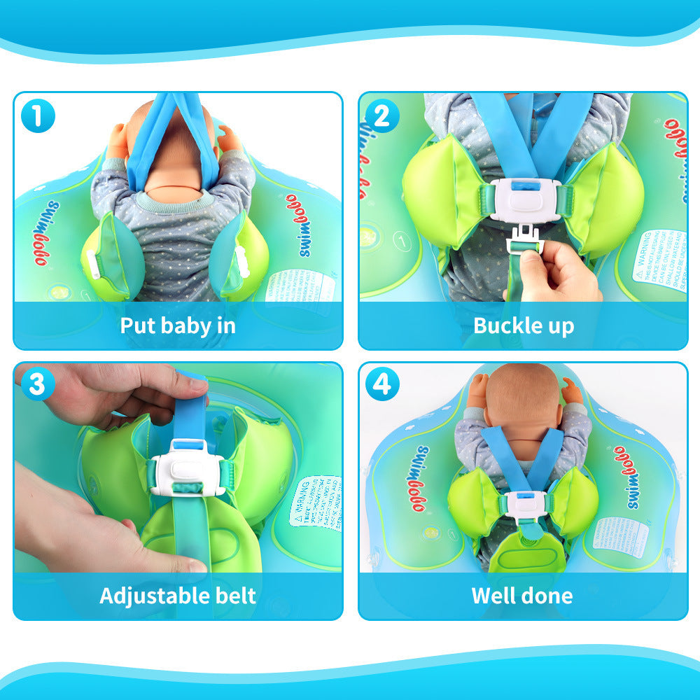 Baby-Schwimmring mit Baldachin, aufblasbarer Schwimmring für Kleinkinder, Kinder-Schwimmbecken-Zubehör, Kreis, Baden, Sommerspielzeug