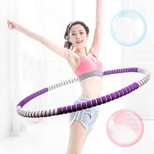 Large Ring Color Hoop Waist Ladies Men's Household Style Eight Catties Spring Fitness Ring Sand Massage