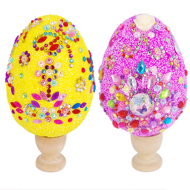 Easter Egg Painted  Decoration Set