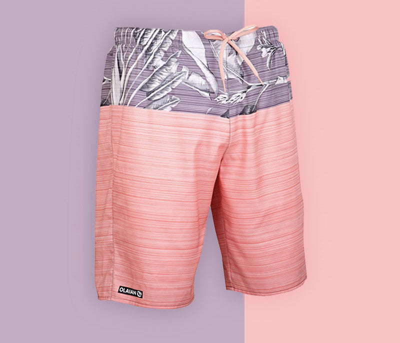 Surfing Beach Shorts Men's Quick-Drying Hot Spring Shorts