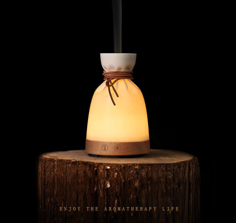 Wood Aromatherapy Desk Lamp Humidifier Aromatherapy Machine