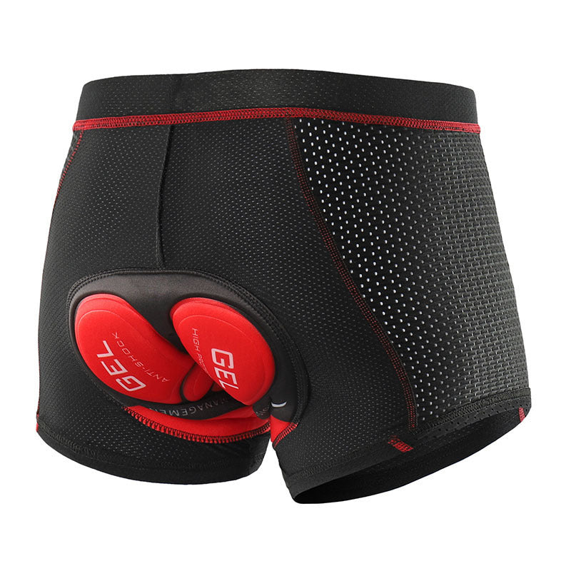 Cycling Men's Summer Cycling Pants Thick Silicone Cushion Breathable Quick-drying High Elastic