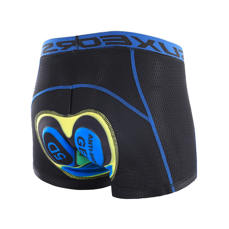 Cycling Men's Summer Cycling Pants Thick Silicone Cushion Breathable Quick-drying High Elastic