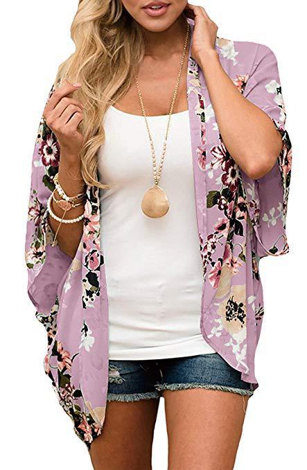 Kimono Shawl Sun Protection Blouse