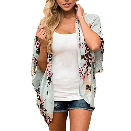 Kimono Shawl Sun Protection Blouse