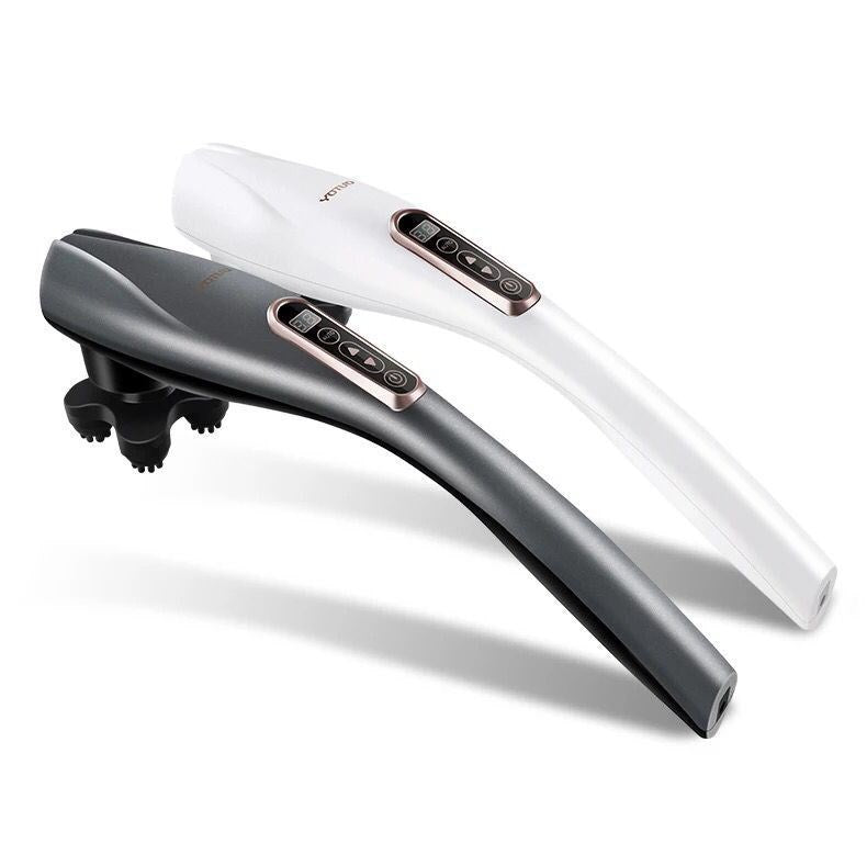 Electric Handheld Massager 6 Head Body Kneading Vibrating Massager Therapy Machine