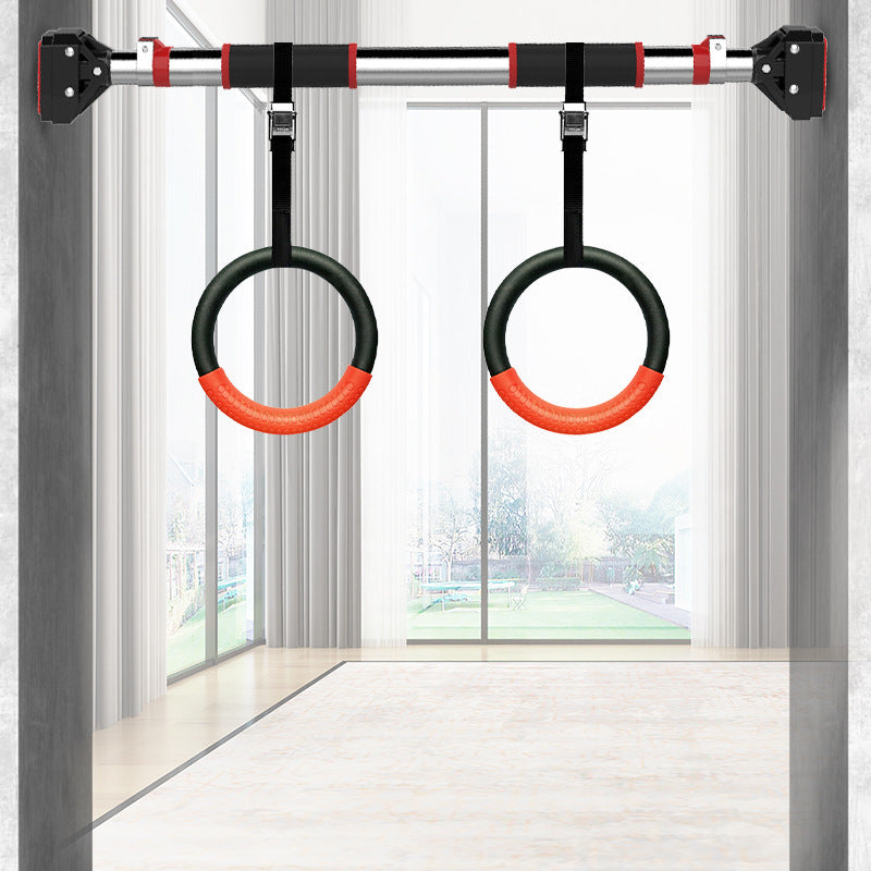 Rings Fitness Adult Gymnastics Training Pull-Ups Indoor Fitness Equipment Home Stretching Exercise Spine Traction