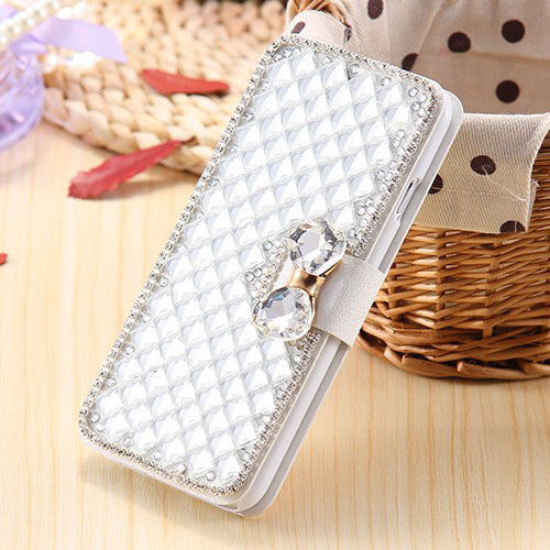 Luxury Bling Crystal Rhinestone Diamond Wallet Flip Cover Case