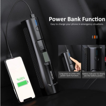 Wireless Air Pump, Car Tire Portable Air Pump With Digital Display, Multi-Function Car Wireless Air Pump