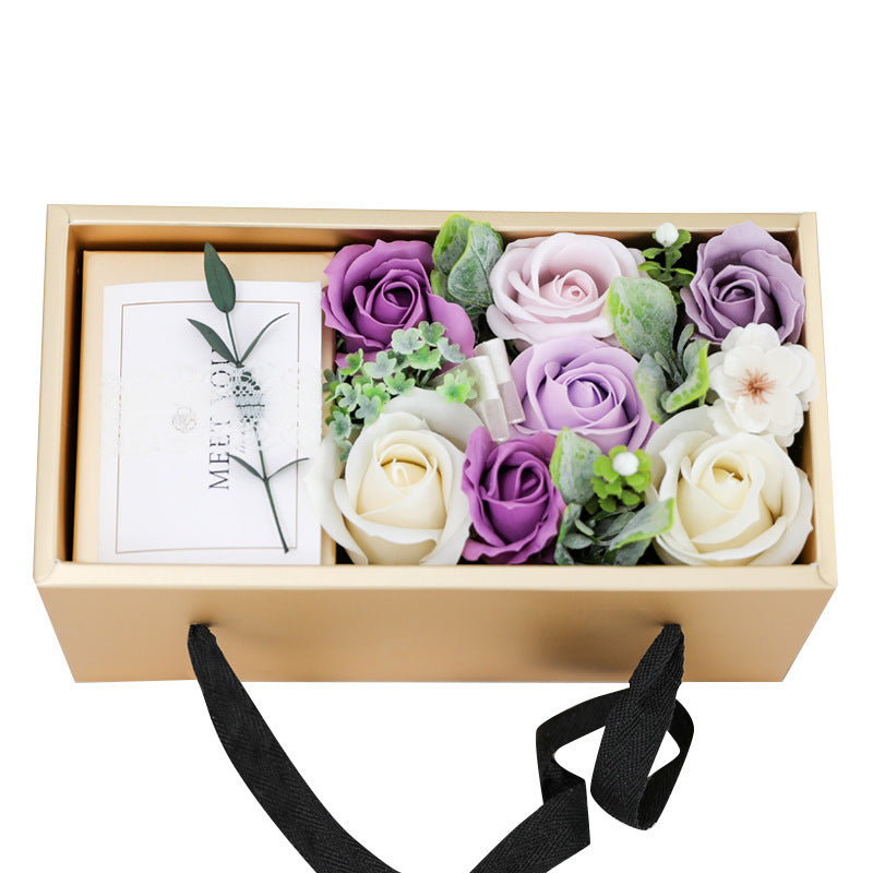 Seifenblume Rose Geschenkbox Muttertag Geschenkideen Valentinstag 520 Geschenk