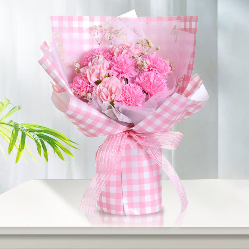 Nelke Seife Blume Simulation Rose Bouquet Muttertag 520 Valentinstag Geschenk für Freundin Lehrer