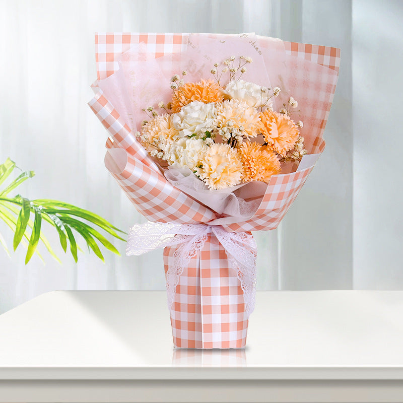 Nelke Seife Blume Simulation Rose Bouquet Muttertag 520 Valentinstag Geschenk für Freundin Lehrer