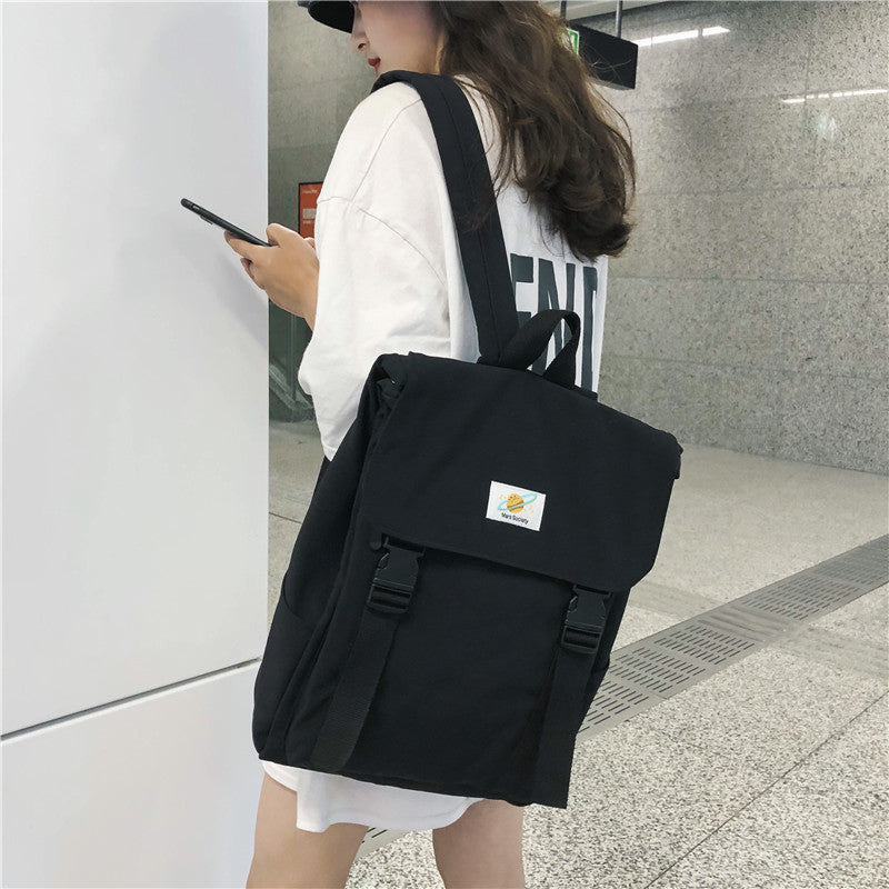 Waterproof Backpack Women Canvas School Bags Travel Bag for Teenage Girls Bagpack Rucksack Ladies Sac A Dos Mochila Mujer