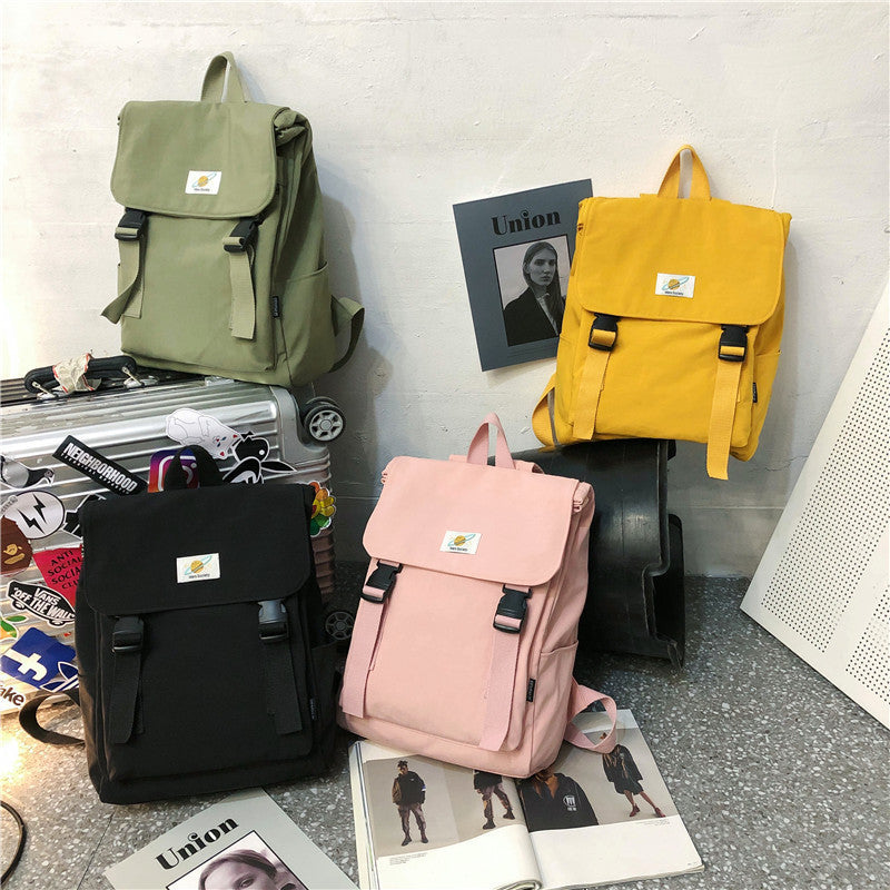 Waterproof Backpack Women Canvas School Bags Travel Bag for Teenage Girls Bagpack Rucksack Ladies Sac A Dos Mochila Mujer