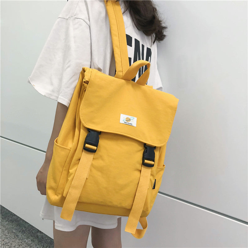 Waterproof Backpack Women Canvas School Bags Travel Bag for Teenage Girls Bagpack Rucksack Ladies Sac A Dos Mochila Mujer