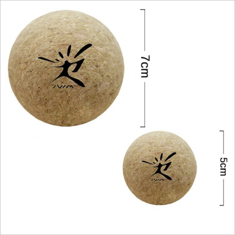 Muscle Relaxation Ball Peanut Grip Cork Ball