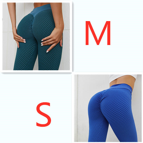 Plaid Leggings Fitness Yoga Pants Women's Seamless High Waist Breathable Gym Leggings