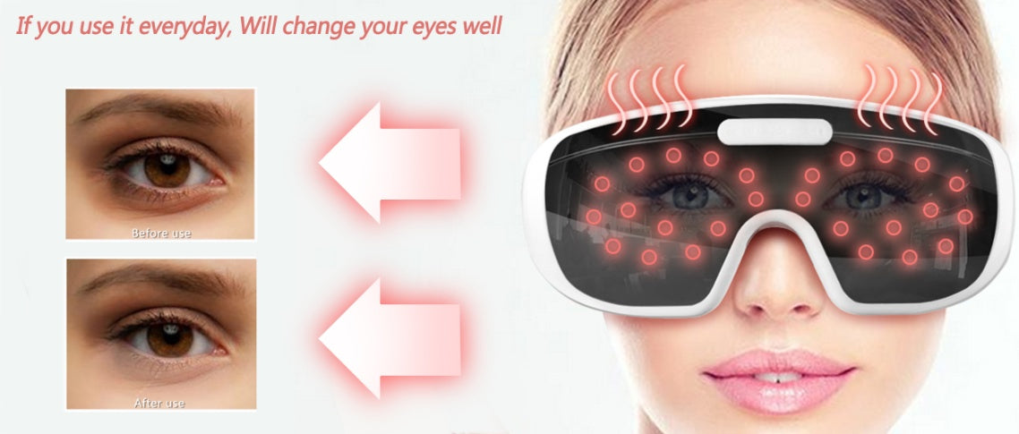 hengyangkang Eye Massager Electric Magnet Eye Care Eye Nurse Eye Massager Glasses Manufacturer Wholesale