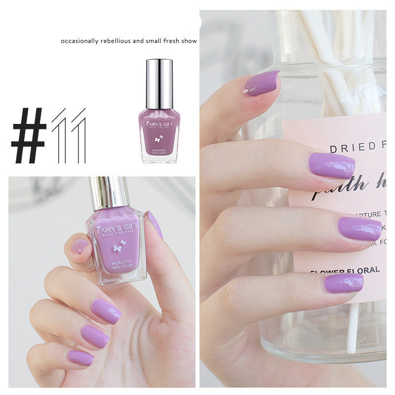 Nail Polish Tear-Free Baking-Free Water-Based Nail Polish New Summer Nail Polish Transparent Gloss Nail Polish