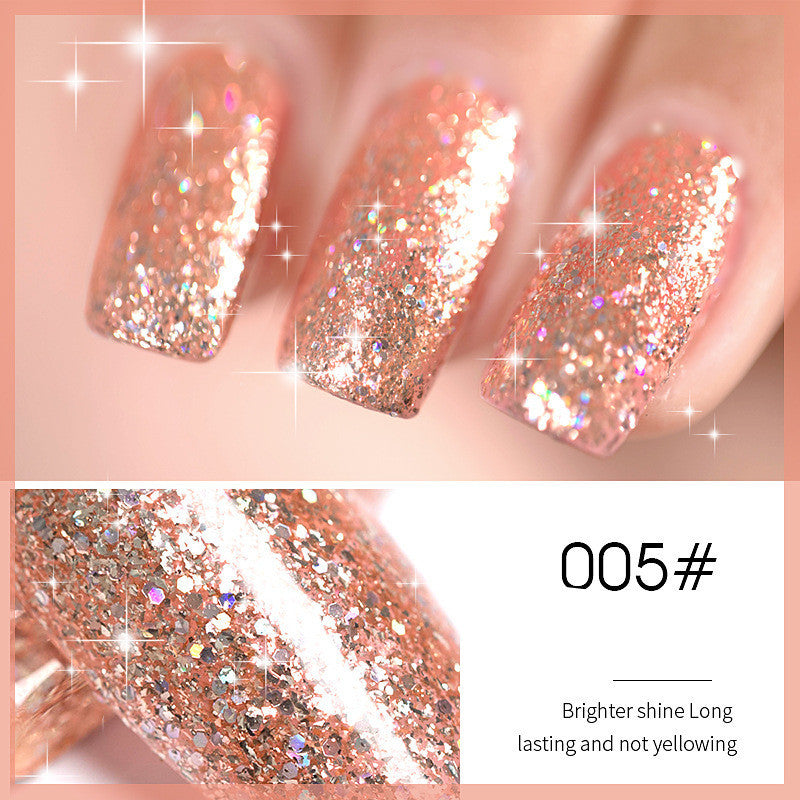 Flash-Nagellack, neuer Super-Flash-Micro-Diamond-Nagel-Shop, spezielle Pailletten