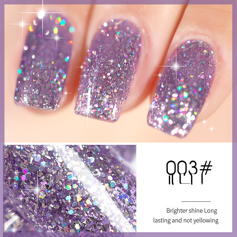 Flash-Nagellack, neuer Super-Flash-Micro-Diamond-Nagel-Shop, spezielle Pailletten