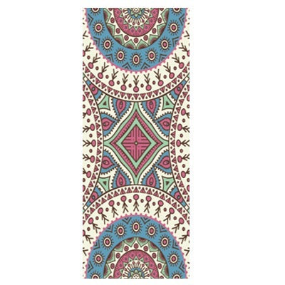 Printed Yoga Mat Drape Sweat-Absorbent Fitness Yoga Towel Yoga Drape