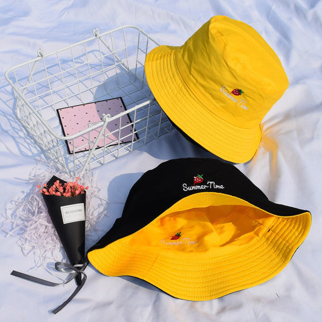 Bucket Hat Fisherman Hats Men Women Summer Seaside Sunshade