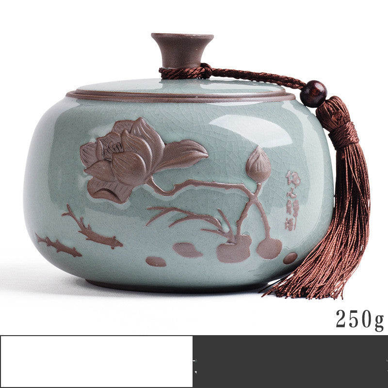 Household Pu'Er Tea Storage Tank, Chinese Tea Box, Tea Caddy