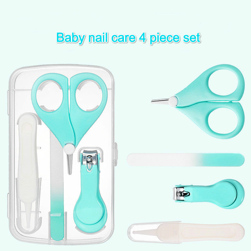 Baby Nagelfeile Kombinationsset Baby Nagelknipser Vierteiliges Set Baby Sicherheitsnagelknipser