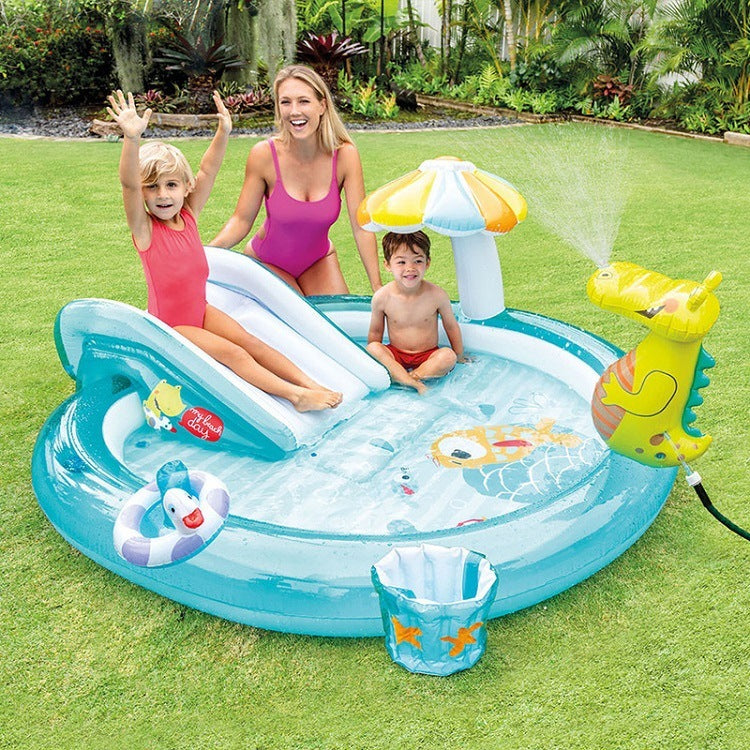 Rutsche Wasserstrahl Park Pool Kinderspielbecken