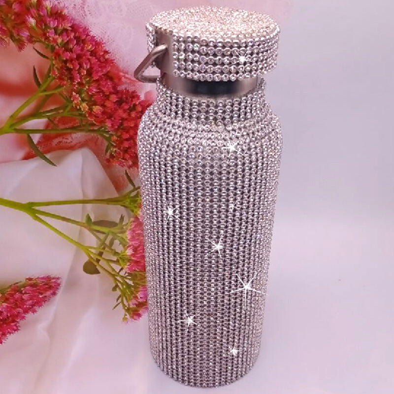 Stainless Steel Portable Flash Drill Water Bottle