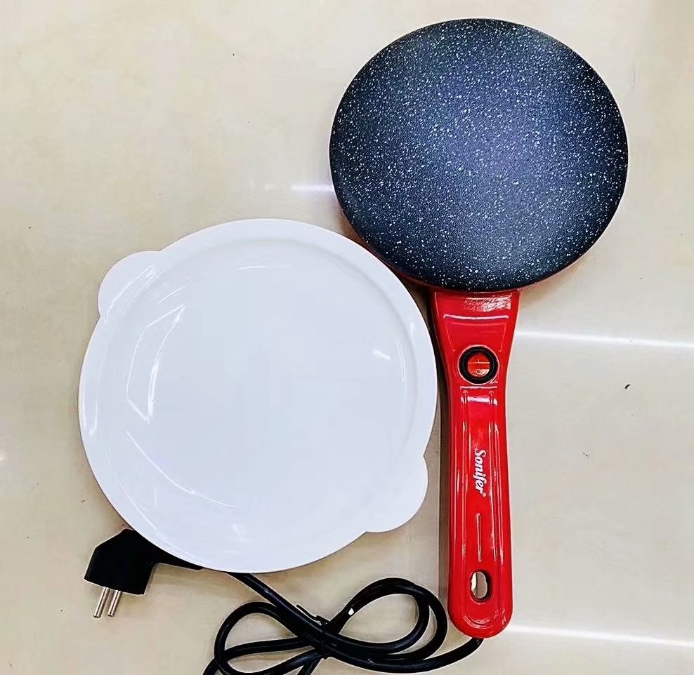 Breakfast Crepes Maker Spherical Non-Stick Bakeware Long Handle