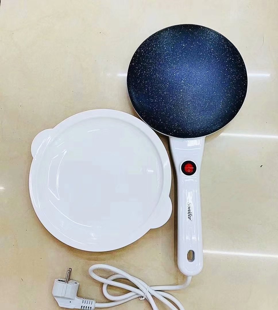 Breakfast Crepes Maker Spherical Non-Stick Bakeware Long Handle