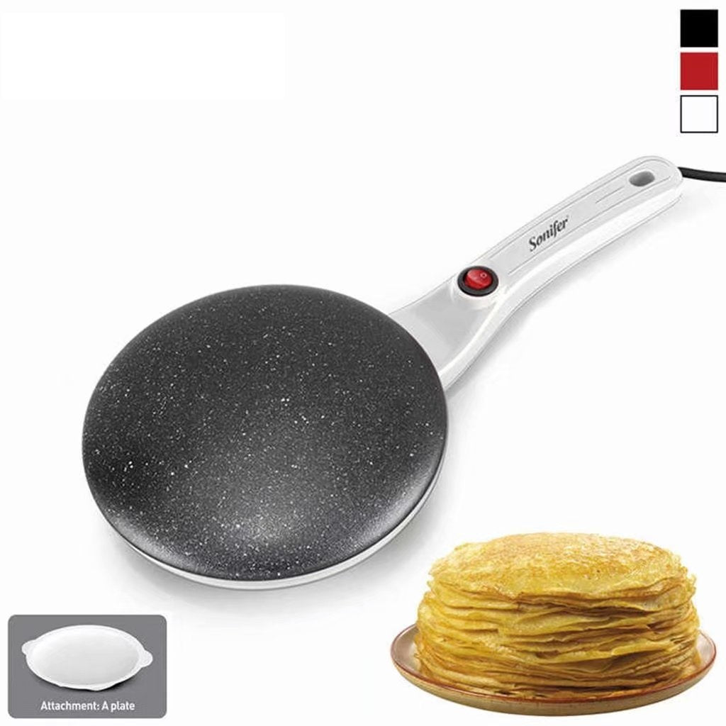 Breakfast Crepes Maker Spherical Non-Stick Bakeware Long Handle