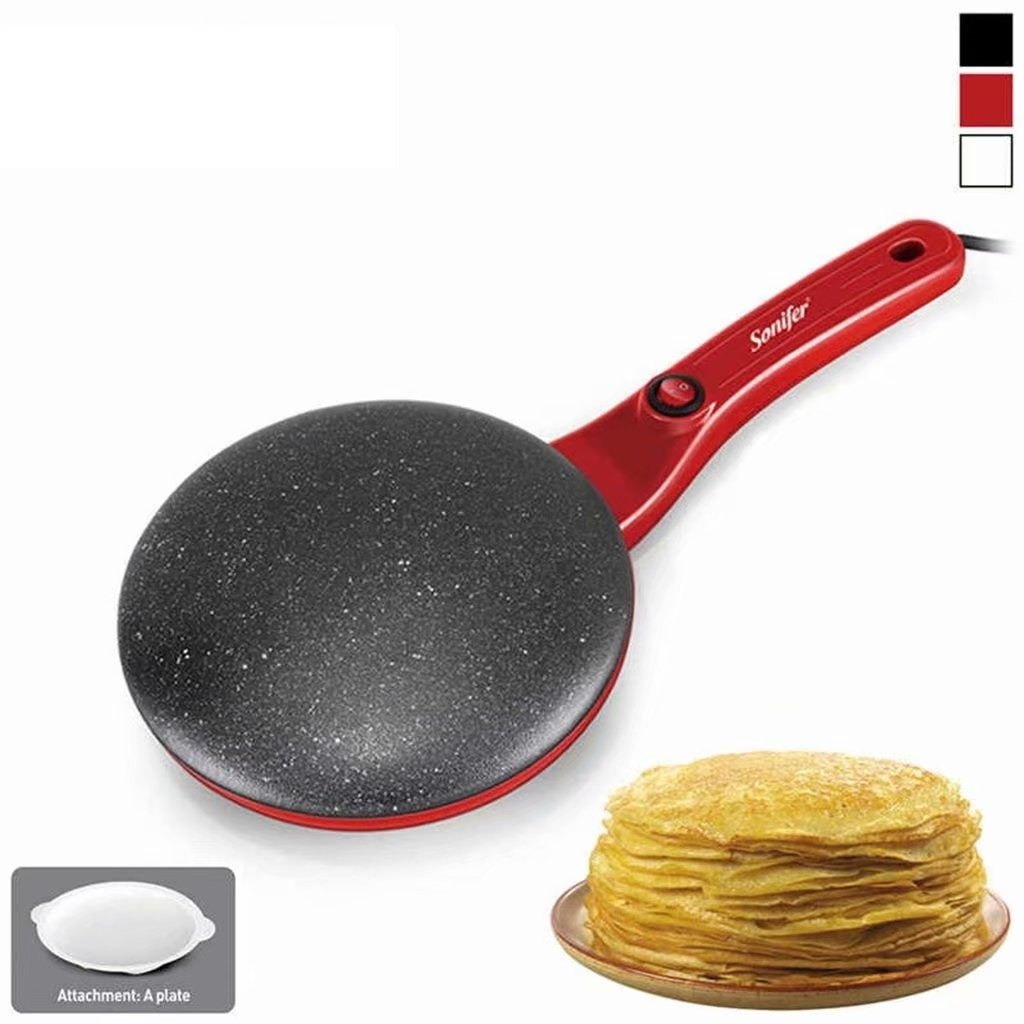 Breakfast Crepes Maker Spherical Non-Stick Bakeware Long Handle