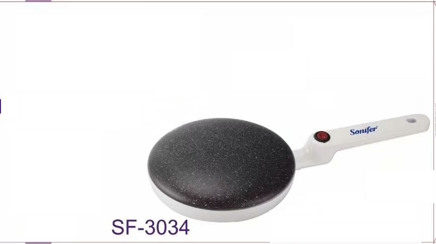 Breakfast Crepes Maker Spherical Non-Stick Bakeware Long Handle