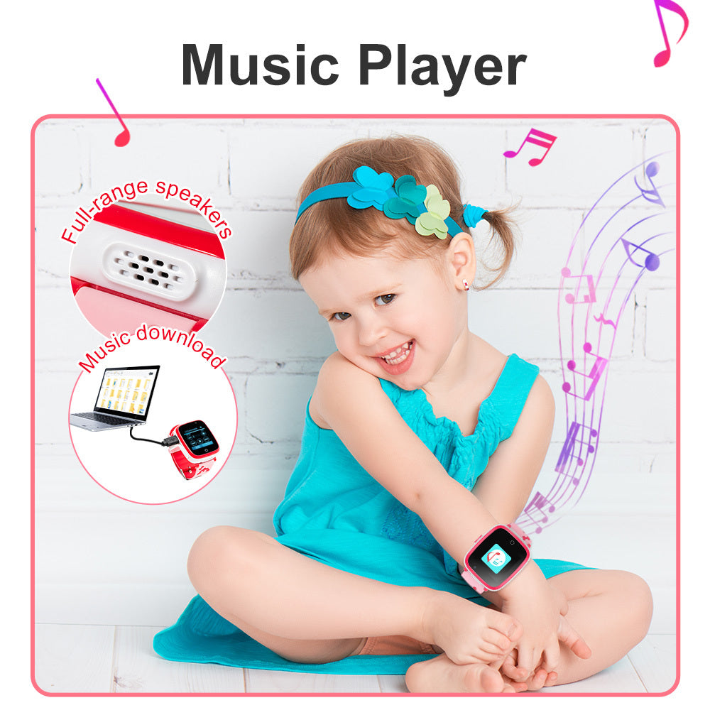 Children's Phone Watch Game Music Watch Dual-camera Photo Recording Creative Children's Watch