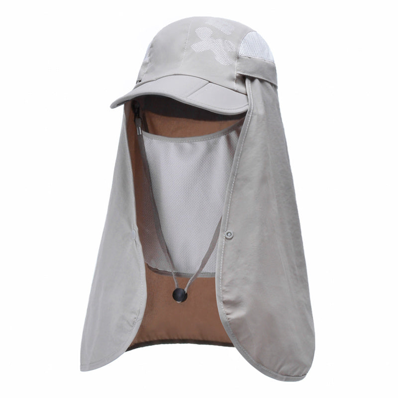 Mountaineering Sun Hat Male Summer Sunscreen Sunshade Outdoor Fishing Hat Sunscreen