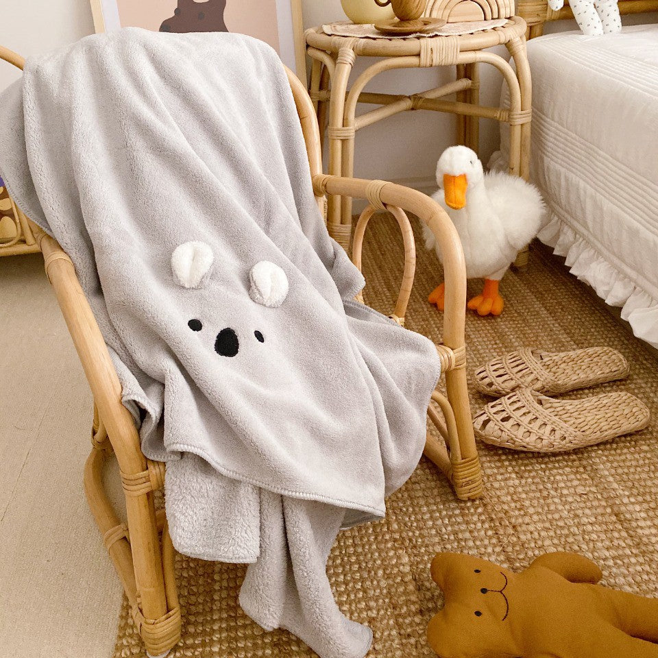 Children'S Cartoon Bath Towel Second Speed Absorbent Bath Towel Microfiber Towel