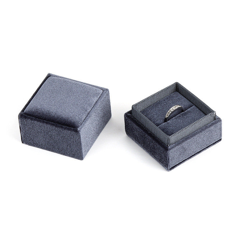 Cord Schmuckschatulle Schmuckschatulle Ring Armband Anhänger Box Schmuck Ohrringe Verpackungsbox Hersteller Großhandel