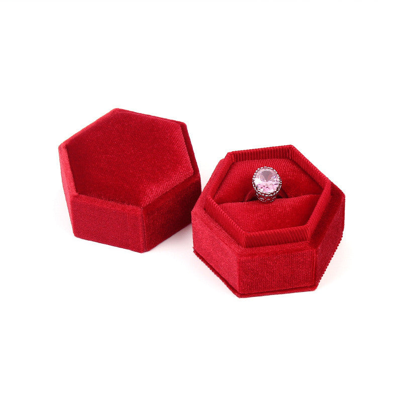 Corduroy jewelry box jewelry box ring bracelet pendant box jewelry earrings packing box manufacturers wholesale