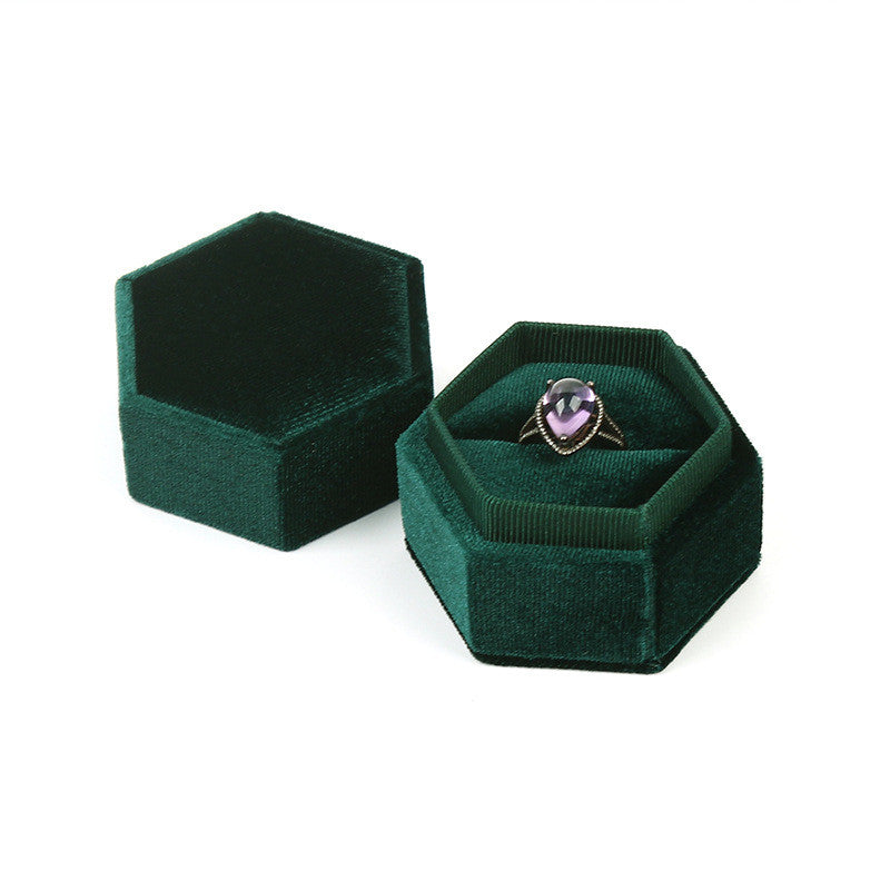 Corduroy jewelry box jewelry box ring bracelet pendant box jewelry earrings packing box manufacturers wholesale