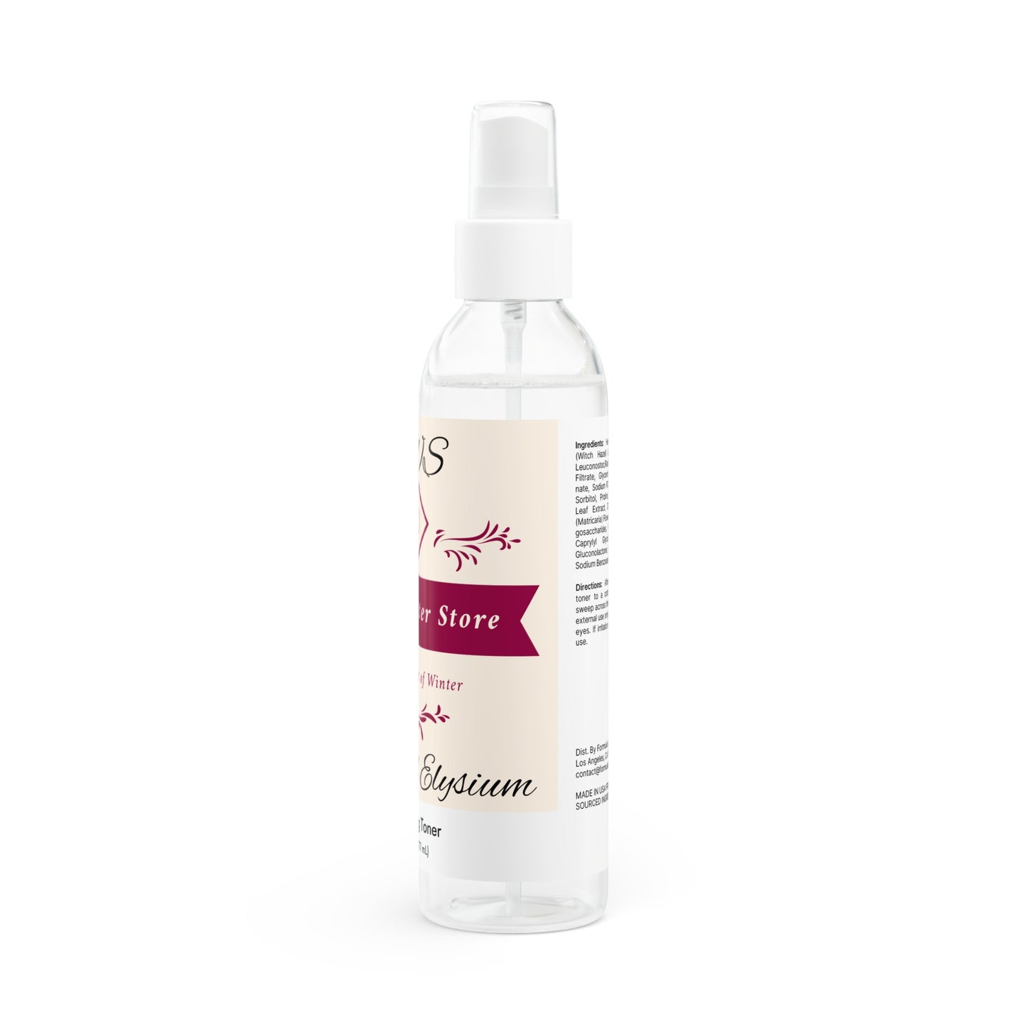 CWS Essence Elysium Hydrating Toner, 6oz By Cozy Winter Store USA EXCLUSIVE (ships within USA only )