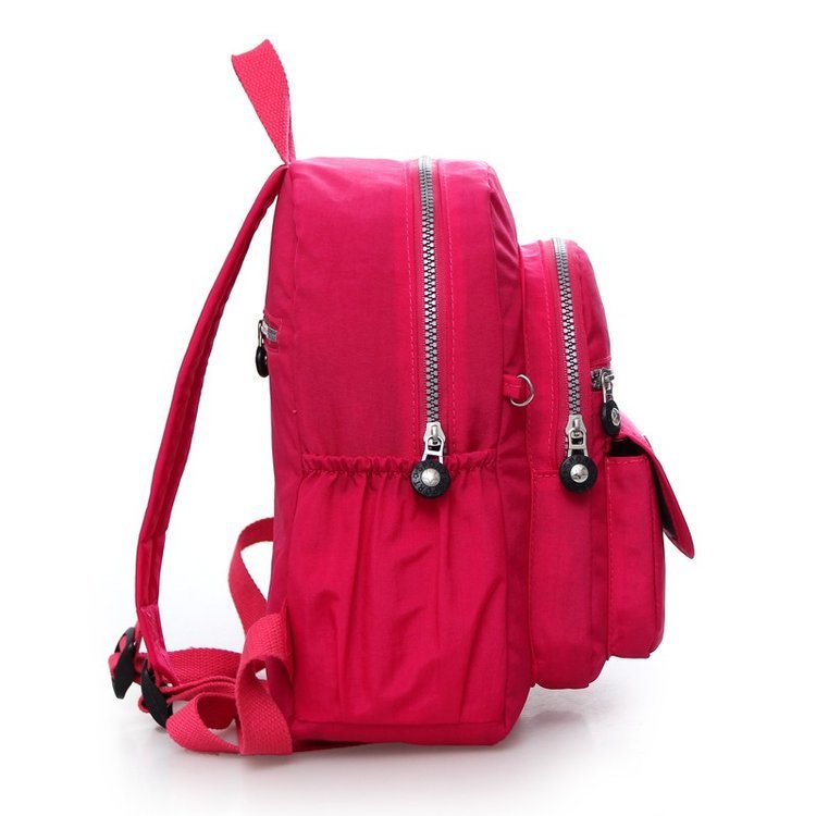 Waterproof Mini Backpack Women Purse Nylon Shoulder Rucksack Small Travel Bag