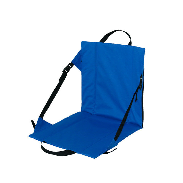 Portable Outdoor Camping Travel Folding Chair With Backrest Beach Moisture-proof Leisure Barbecue Folding Cushion