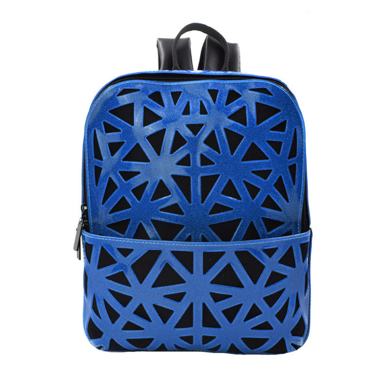 Geometric Diamond Backpack Ladies Hollow Geometric Backpack